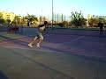 un partido de tenis
