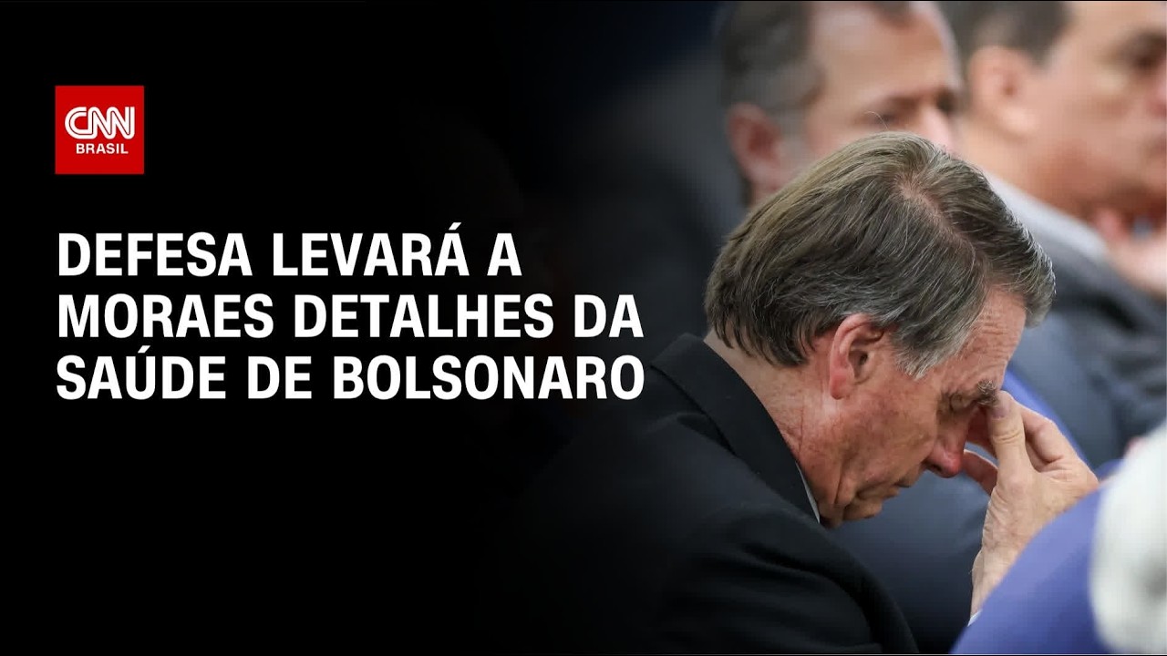 Defesa levará a Moraes detalhes sobre saúde de Bolsonaro | BASTIDORES CNN