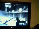 skillful jumping in the mall