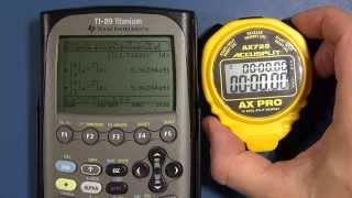 CAM #6 – Calculator Performance Benchmark / Tests