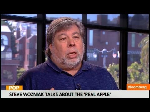 steve wozniak - Aug. 19 (Bloomberg) -- Apple co-founder Steve Wozniak discusses the new film about Steve Jobs. He speaks on Bloomberg television's