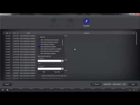 Entrapass Web- Reports