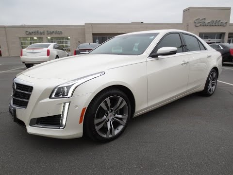 2014 Cadillac CTS V-Sport Start Up, Test Drive, Exhaust, and In Depth Review