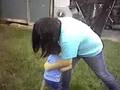 angela and a baby fighting