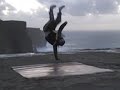 PLANET BBOY b-boyin on cliffs of moher