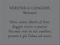 veronica cangemi (morasto)
jean-christophe spinosi, ensemble matheus
la fida ninfa, antonio vivaldi
tce, live on may 5, 2008

for other arias of this performance see http://www.youtube.com/view_play_list?p=72749de85de07128

dite, oim�, ditelo al fine:
deggio vivere o morir?
sta mia vita in sul confine,
pronta � gi� l'alma ad uscir.