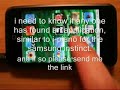 ipiano on samsung instinct
