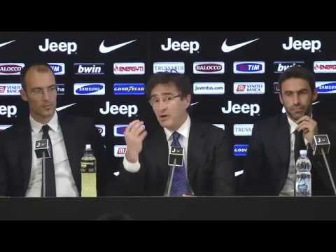 Conferenza stampa dello staff medico della Juventus