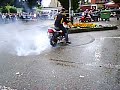 palenie gumy Polanów CBX 550 GSX 1100 palenie gumy Polanów CBX 550 GSX 1100