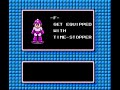 mega man isn't even phased as he works his way through crash and flash.
