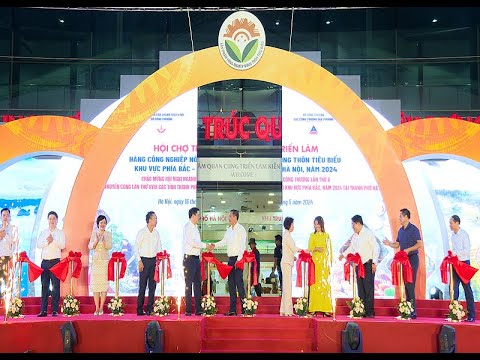 Hội nghị Khuyến công và Hội chợ triển lãm hàng công nghiệp nông thôn tiêu biểu khu vực phía Bắc – Hà Nội, năm 2024