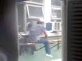 Scaffolding Worker No Safety Belt