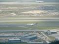 Airplane taking off at Hong Kong International Airport 2.