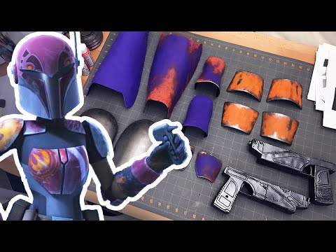 Working on Cosplay for FanExpo | Sabine Wren from Star Wars Rebels