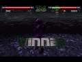 www.longplays.org played by eino i don't like gameplay much, controls feel unresponsive and specific moves are difficult to execute. lost the last match and had to use one continue. i didn't remove the failed try, because there were few moves not seen in the rematch. framerate slows down quite a bit during final match. with faster settings rest of the game would be too fast so this is the best i could do. skip to gameplay (2:35)