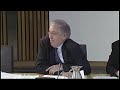 Scottish Parliament : Law Professor Alan Paterson gives evidence on Legal Services Bill Part 4