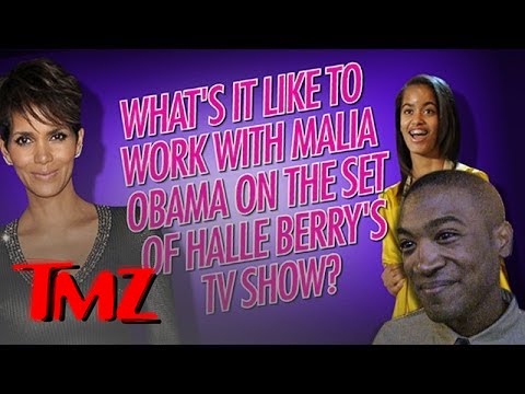 Did Malia Obama Have Secret Service On the Set of Halle Berry's New TV Show??