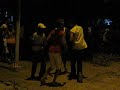 Bailando casino en Baraguá, Cuba