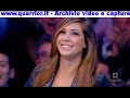 Melissa Satta Controcampo 30novembre2009 minigonna e calze a rete