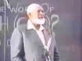 Deedat say \"Bible is world\