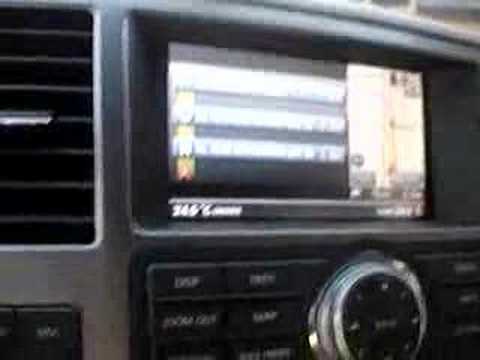 Nissan Armada 2008 navigation system. this clip shows the navigation system abilities to talk in arabic