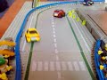 Q-Steer on Lego Track, Gantry View