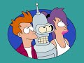 This track is from the ending of Into the Wild Green Yonder and can probably be considered the definitive full Futurama theme. Please excuse the lousy picture quality, but I guess you're not here for that, anyway! Composed by Christopher Tyng, apparently influenced by Pierre Henry's 
