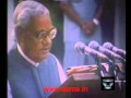 India's Nuclear weapons tests announced by then Prime Minister, Atal Bihari Vajpayee [1998.05.11]