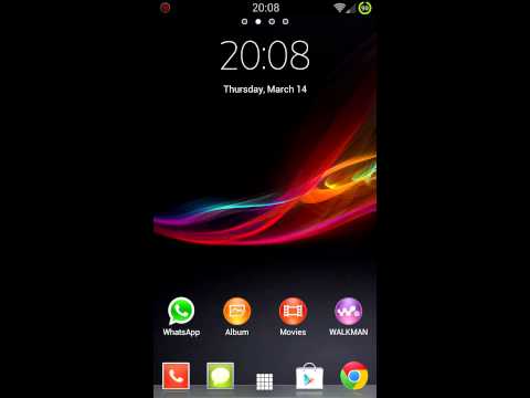 how to remove xperia z launcher