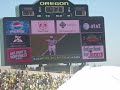 Utah State vs. Oregon. Justin Roeper with a touchdown pass. Utah State vs. Oregon. Justin Roeper with a touchdown pass.