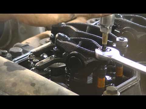 how to adjust valve lash