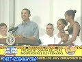 President Obama Delivers Independence Day Remarks
