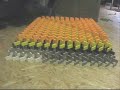 Big 3D domino pyramid