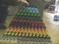 Big 3D domino pyramid