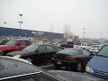 Snow At The Walmart, Marietta, GA