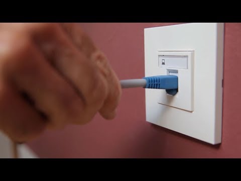 Instalación de hembras RJ-45 empotradas en la pared