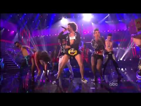 LMFAO – Party rock  with Justin Bieber AMA 2011
