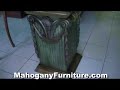 Antiqued Pedestal