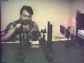 http://www.thomasgrillo.comVisit my channel to send messages.Before I learned to play the theremin, I made holograms. I made my first holo in 1988. For 5 years prior to the filming of this demo, I was gearing up for professional level holographic imaging. This video was shot in 1997 in my studio which was to have become Parallax Holograms. The video is part 3 in a series, and is an excerpt from a longer puplic access program which I will upload at a later date, in small segments.This is a short, detailed description of the optical table setups for making laser viewable transmission master (H-1) holos, as well as white light viewable reflection copy (H-2) holos using split beam techniques.  I don't go into exposure, or processing techniques in this video.  It's just a brief look at the lab, and explanation into how a holo is made.Sadly, just after the making of this video for Public Access TV, Agfa Gevart quit making holographic supplies for the masses, and limited production to high end green laser sensative films which put thousnads of amature, and semi professional holographers out of action for years until Russian films, and plates became readily available.My company, 