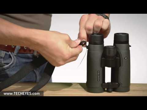 how to fasten binocular strap