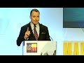 david furnish delivers the keynote address at the us conference on aids. 11/10/11.