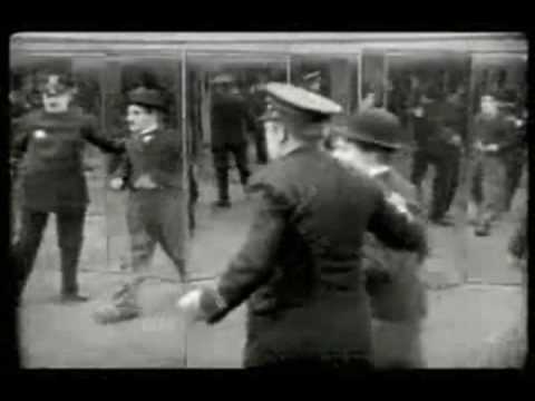 Charlie Chaplin’s The Tramp with benny hill theme