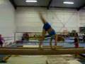 emma, flik flak salto op balk