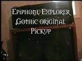 Switchblade with EMG 81 and Epiphone pickups!