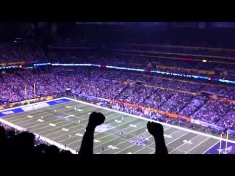 sb46 - Opening kickoff.