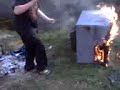 Flaming Couch