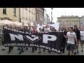 Zakaz pedałowania - Tęczowa manifestacja i NOP na rynku w Krakowie