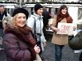 Free hugs campaign in Ljubljana, Slovenia!!!