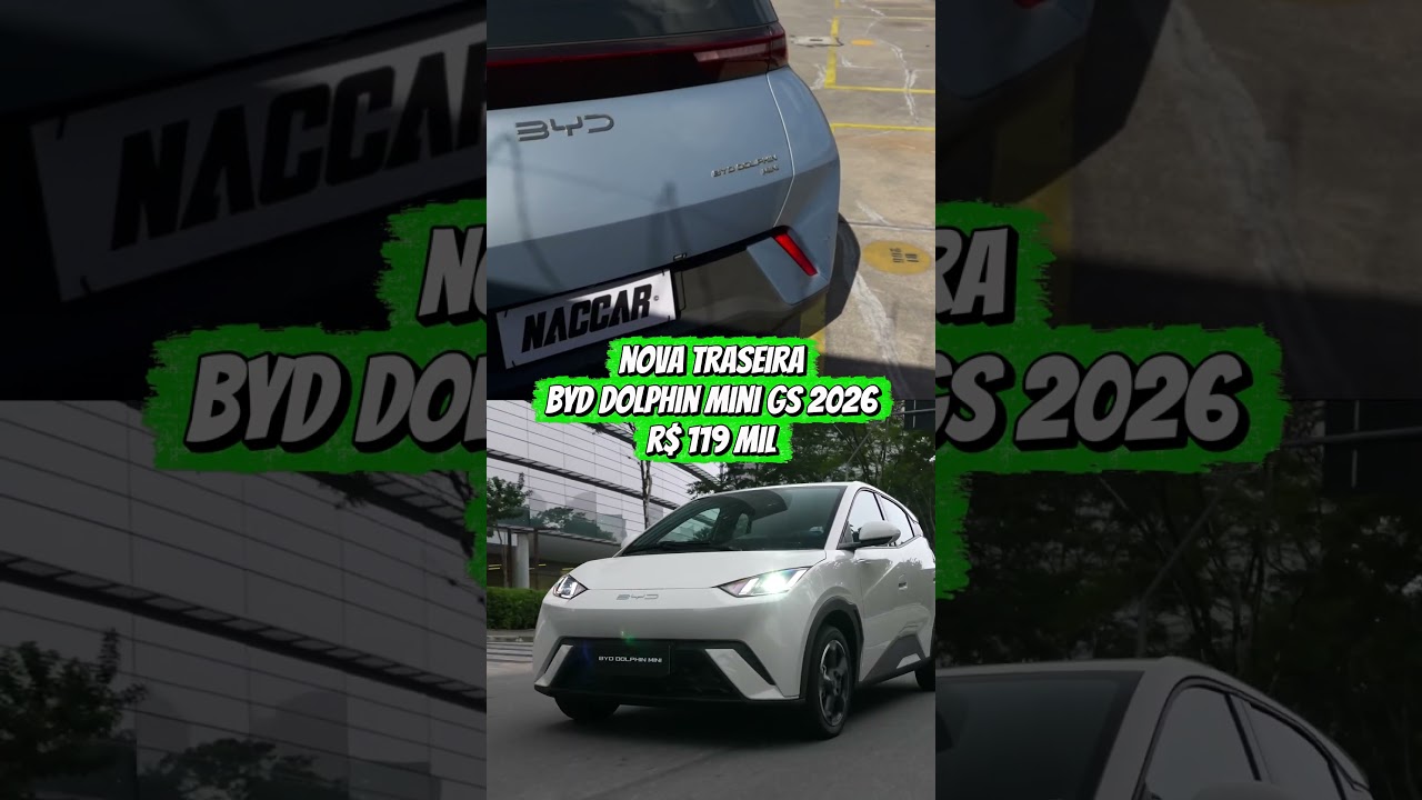 ADEUS, "BUILD YOUR DREAMS"! O novo visual traseiro do Dolphin Mini GS 🚗💨