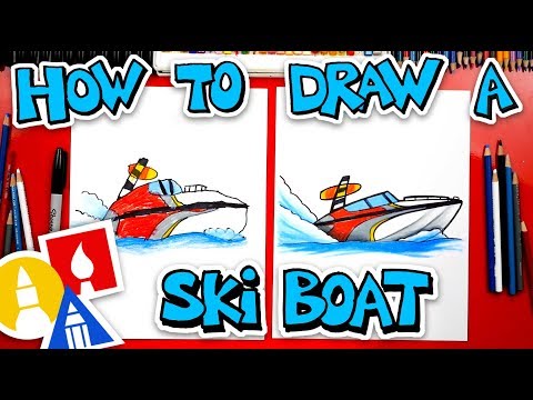 video-linktoworks-How To Draw A Ski Boat - YouTube
